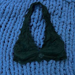 Green Lace Bralette